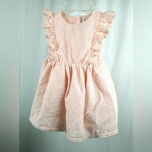 Catherine Malandrino Pink Ruffled Tiered Sundress